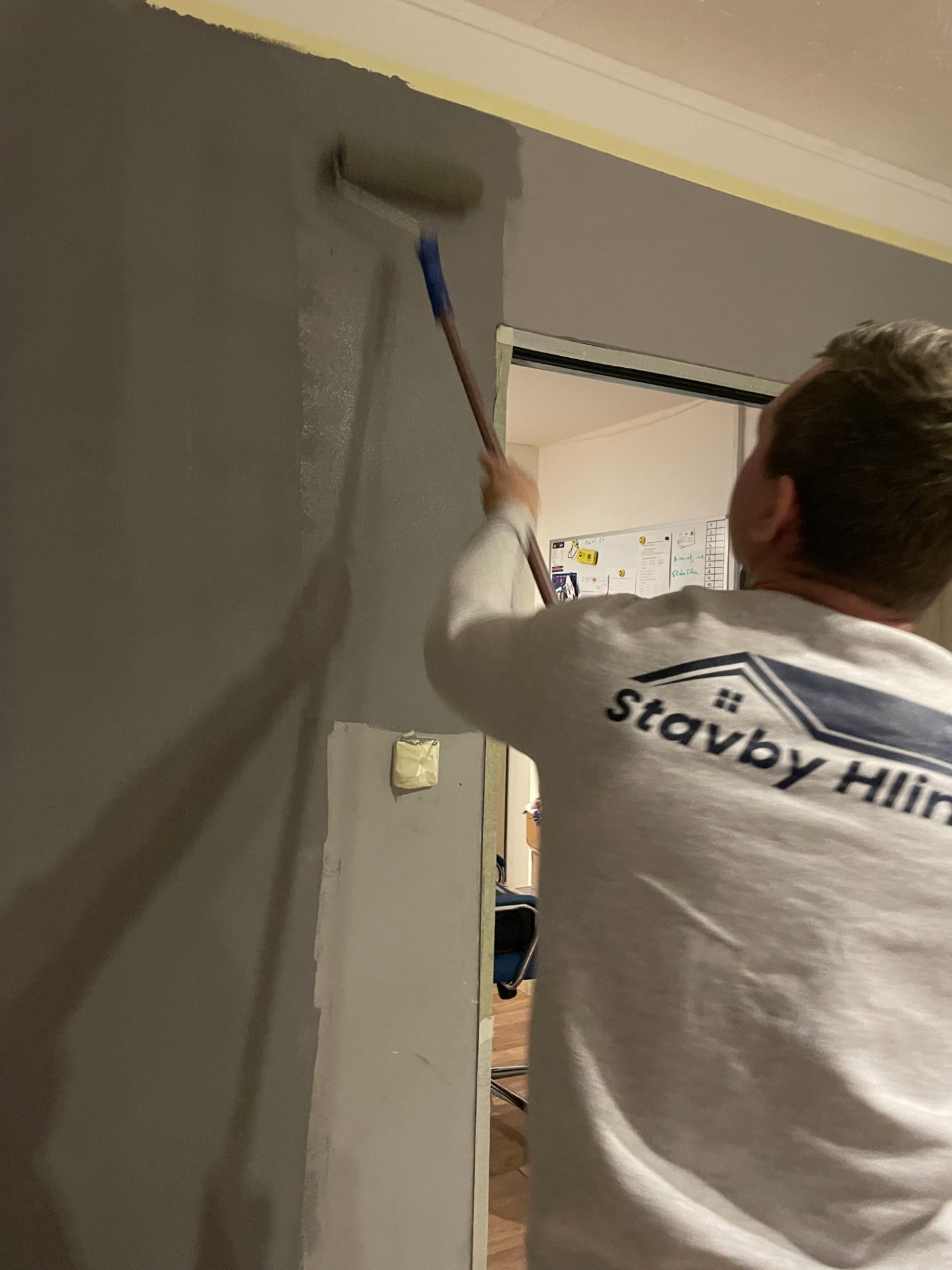 Malování po rekonstrukci